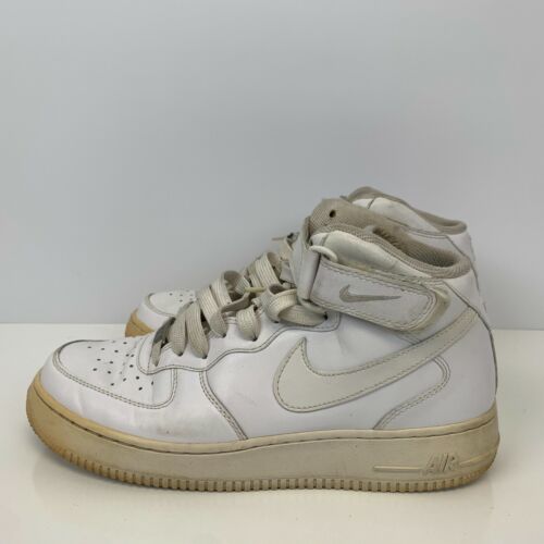 Nike Air Force 1 Mid 07 Shoes Leather 2008 Release Mens Size 9 | eBay