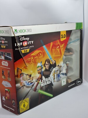 Xbox 360 Disney Infinity Star Wars Clone Wars Starter Set 3.0 OVP