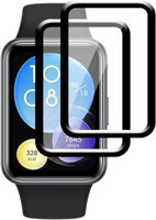 2X 3D Schutzglas FüR Huawei Watch Fit 2 Hartglas Display Full Screen Curved