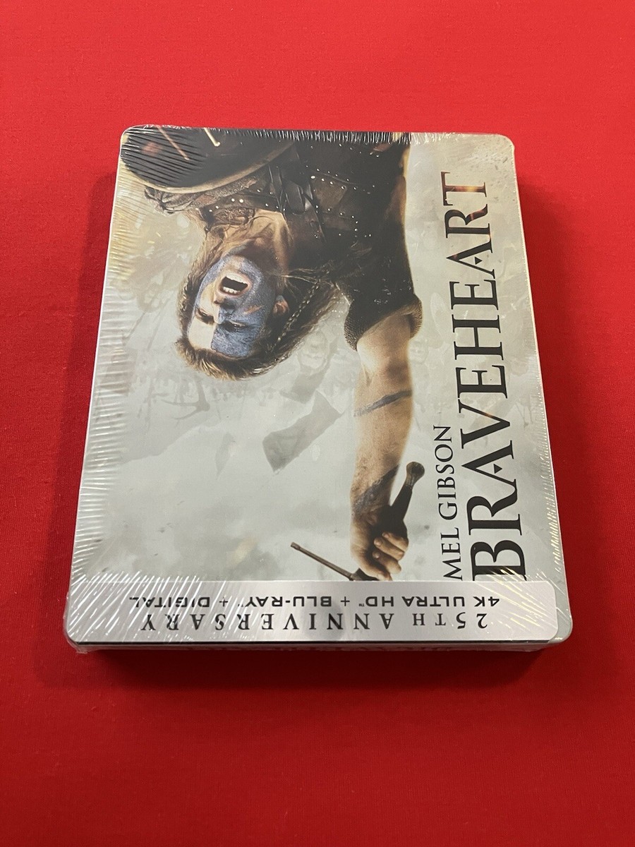 BraVeHearT: 4K+blu ray+d/c Limited EditioN sTeeLBooK “OOP/MiNT