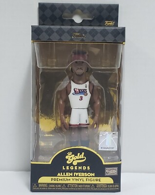 ALLEN IVERSON Philadelphia 76ers Funko Gold Premium Vinyl 5'' Figure NEW IN STOCK