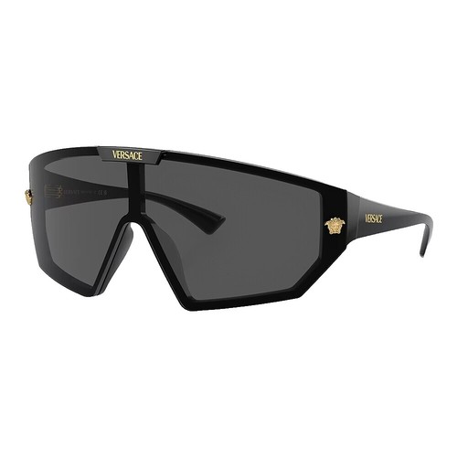 NEW VERSACE VE2258 1002/MA SHIELD MIRROR BLUE UNISEX  display picture 1