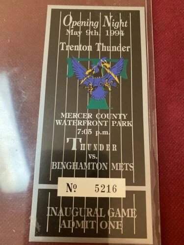 Baseball Trenton Thunder Vintage Yearbooks