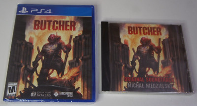 Butcher Limited Run Games (Sony Playstation 4 PS4) #200 with OST Soundtrack NEW