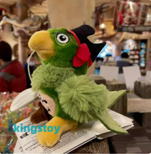 Disney Parks genuine Pirates of the Caribbean Plush Parrot Bird shoulder Magnet