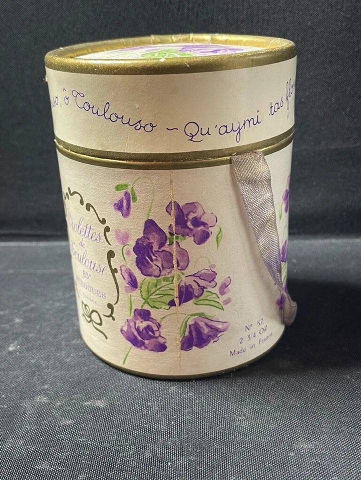 Coffret avec flacon de parfum "Violette de Toulouse 83° Berdoues France » n°57 - Photo 3/4