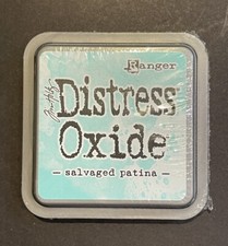 Ranger Tim Holtz Distress Ink Pad Oxide Salvaged Patina 3X3  TDO72751
