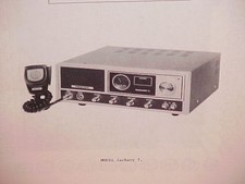 1977 PRESIDENT CB RADIO SERVICE SHOP MANUAL MODEL ZACHARY T