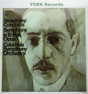 BRG 72569 - STRAVINSKY - Symphony In E Flat Op 1 Columbia SO - Ex Con LP Record