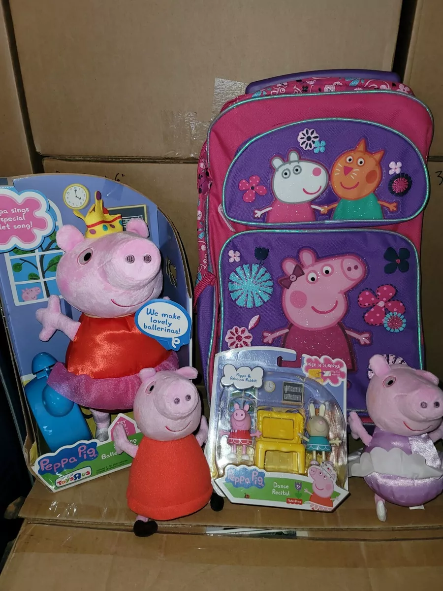 Sac a dos peppa pig peluche cheap