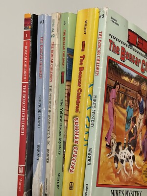 Boxcar Children by Gertrude Chandler Warner Lot of 6 Chapter Books