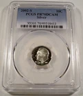 2002-S 10c SILVER PCGS PR70DCAM ROOSEVELT DIME PROOF DEEP CAMEO PR 70 DC