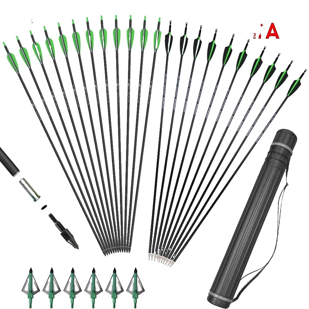 Bow Hunting Black Arrows & Parts
