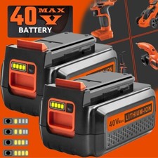 PACK for Black and Decker 40V 40 Volt Max Lithium Battery LBXR36 LBX36 LBXR2036