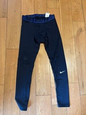 Worn Nike Youth Size Medium Sweat Pants navy Blue
