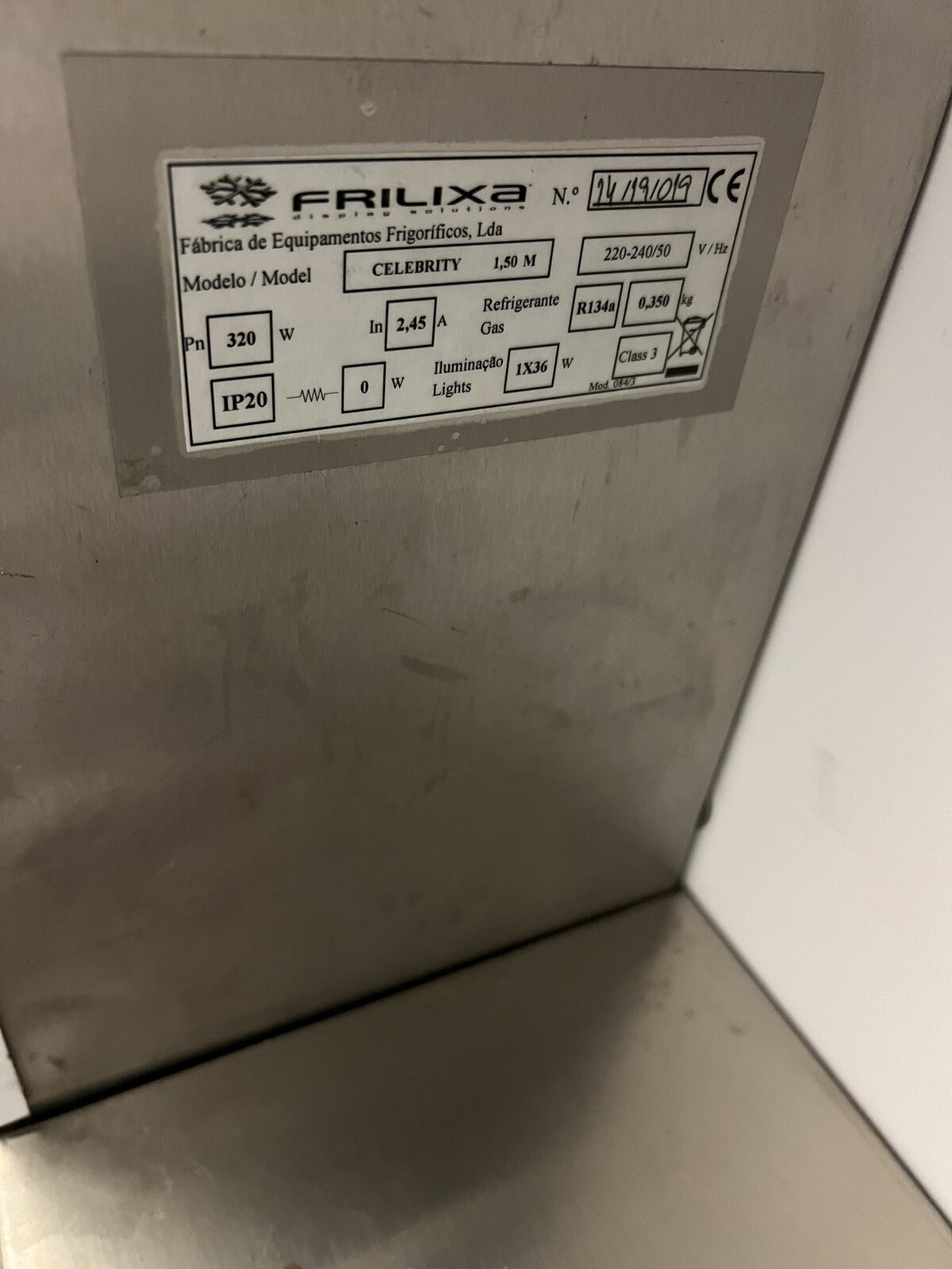 Serve Over Counter Display Fridge eBay