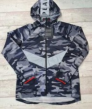 Peak Performance Hooded Blaze Jacket, Grey Camo, Women's Medium Rrp £165