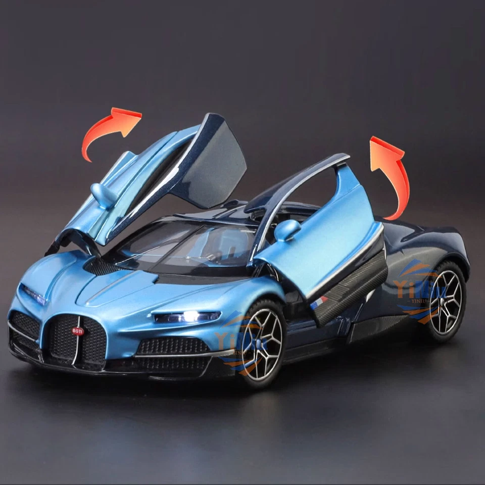 EN 1:32 Bugatti Tourbillon - Alloy Hypercar Model, Diecast Collector Edition - Image 3 of 4