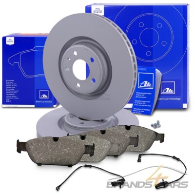 ATE BREMSSCHEIBEN Ø356 +BREMSBELÄGE MIT KONTAKT VORNE FÜR AUDI A6 C7 A7 4G A8 D4