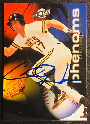 Pittsburgh Pirates CHAD HERMANSEN auto signed autographed 1996 FLEER EXCEL RC