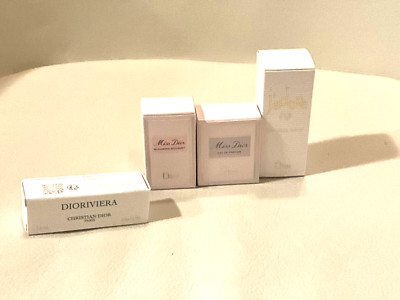 Dior lot of 3 mini perfume NIB + bonus