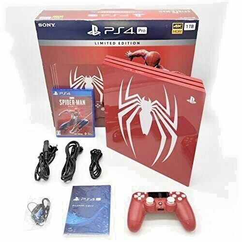 PLAYSTATION PS4 PRO 1 TB + MARVEL'S SPIDER-MAN