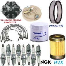 Tune Up Kit Filters Cap Wire Plugs For PONTIAC GTO V8 7.5L 1973