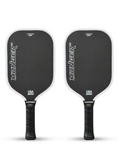 Pickleball Monger 16mm Gen 2 Thermoformed T700 Toray Carbon Fiber White 2Padlles