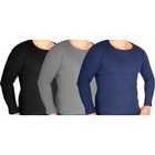 Thermo Unterwäsche Herren 3er Pack langes Unterhemd Thermowäsche Skiunterwäsche