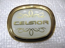 Rare Toyota Celsior Ucf30 Gold C Pillar Emblem Badge 08275-50040 Jdm Oem