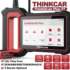 OBD2 Scanner Thinkscan Plus S7 Car Auto Diagnostic Tool ABS SRS BCM IC AC New
