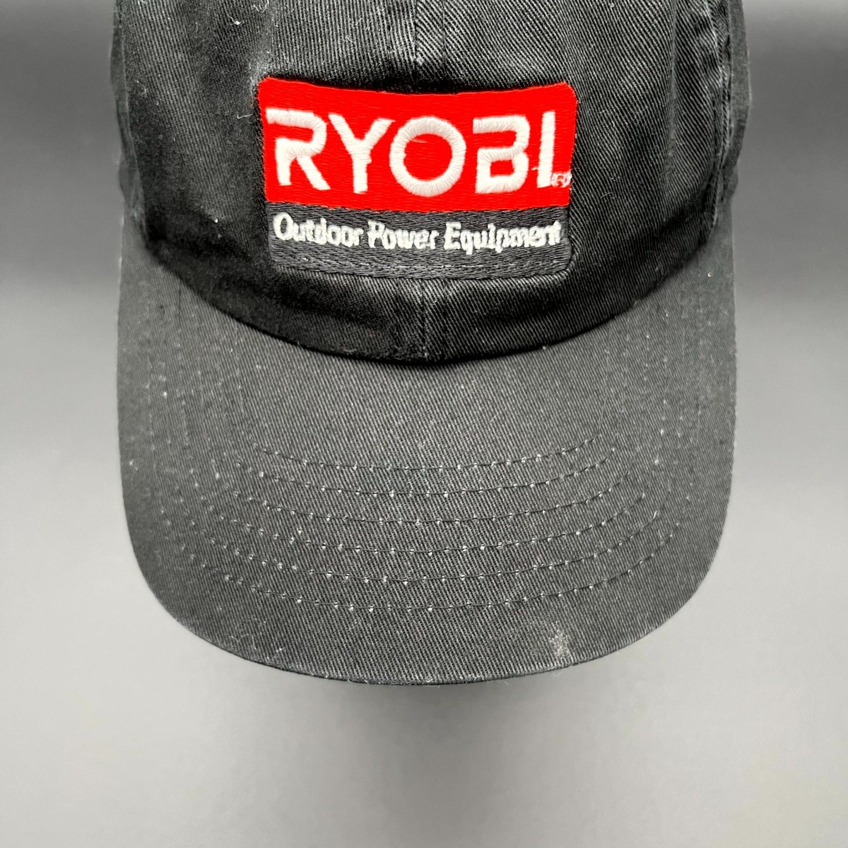Ryobi Hat RCC Koozie Norwood Mens Black Baseball Cap Strapback Outdoor Tools View 3
