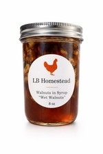 Walnuts In Syrup 8 Oz