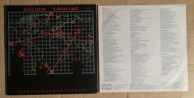GOLDEN EARRING - N.E.W.S. - NORTHEASTWESTSOUTH - LP + OIS (no seamsplits) 1984