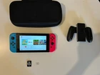 Nintendo Switch Console 32gb V2 Improved Battery + Case and Minecraft Game