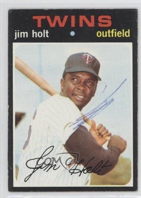 1971 Topps Jim Holt #7 Rookie RC 2f4