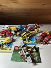 Lot 9 Vintage Lego Vehicles/minifigs 6656 590 6366 6697 6686 5925 6679 6684 6556