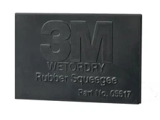 3M 05517 Wetordry Automotive Rubber Squeegee-Large 2.75" x 4.25" 50 pack