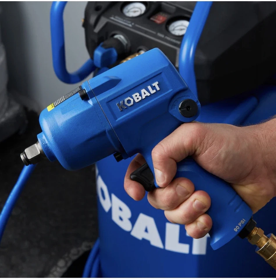 Nueva llave de impacto dinamométrica Kobalt Max SGY-AIR227 400 FT-LB Foto 2 de 3