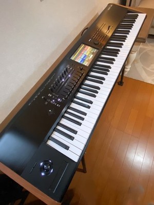 KORG KRONOS 2 88-Key RH3 Weighted Workstation Synthesizer Tested w/ Manual Japan