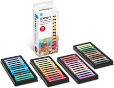 Studiocolored Pastels Colored Square Chalk 48 Piece