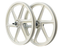 Skyway Tuff 6 Spoke Sb Wheel Sets White