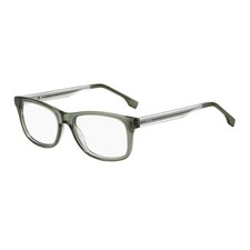 Hugo Boss BOSS 1547 0B59 00 Transparent Olive Green 51mm Eyeglasses New Authe...