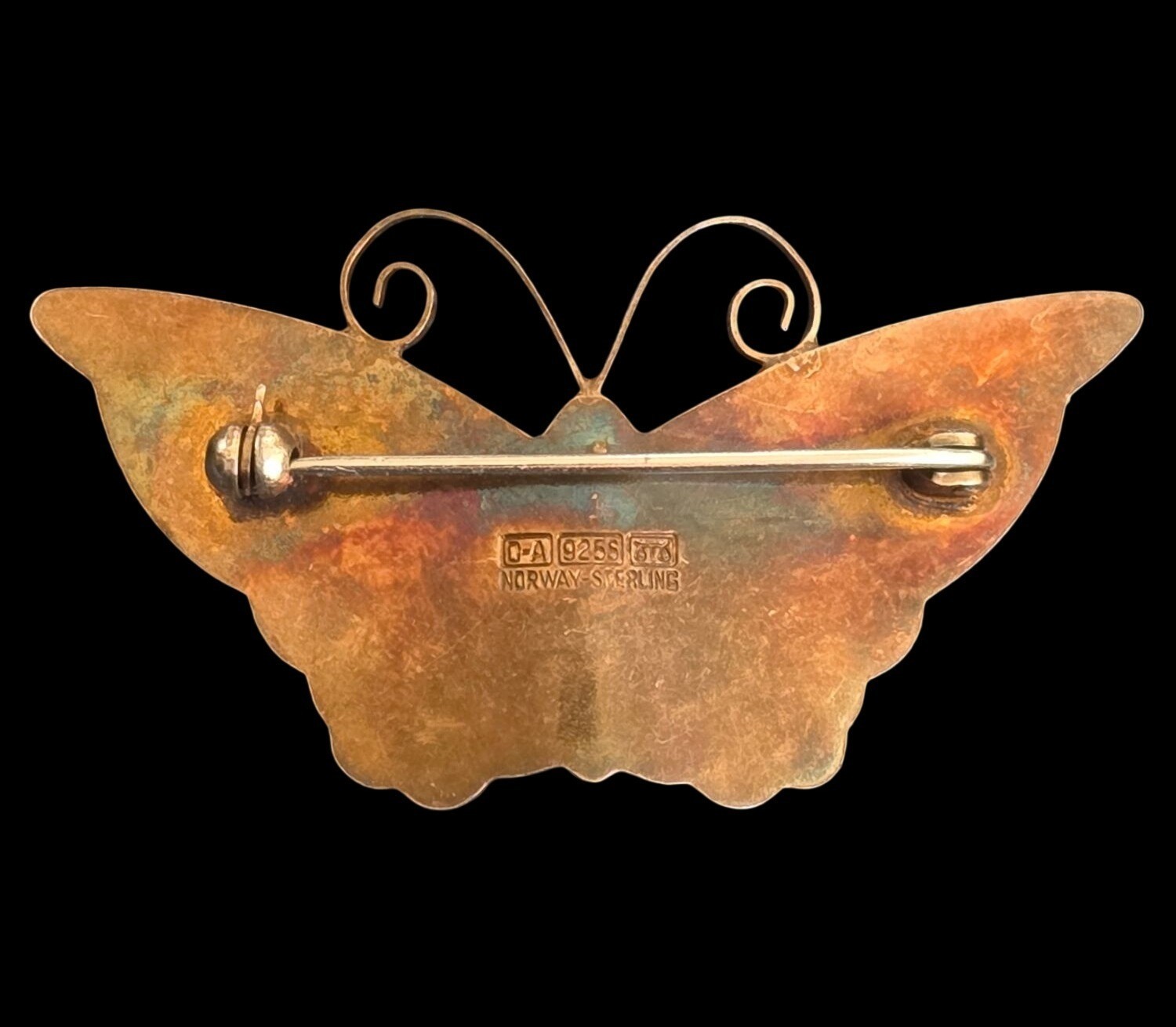 David Andersen Solid Sterling Silver Red Enamel G… - image 7