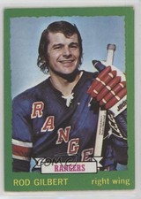 1973-74 O-Pee-Chee Dark Back Rod Gilbert #156 HOF 0a4