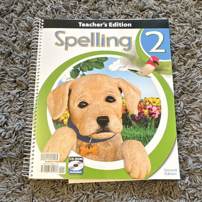 BJU Press Spelling 2 Teacher's Edition 2nd Ed Spiral Bound + CD-ROM (2012)