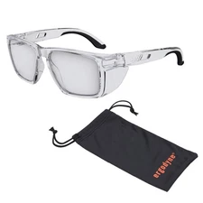 Skullerz SIXTEN Safety Glasses with Side Shields, Anti Fog + Anti Scratch, AN...