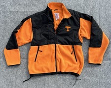 Tennessee Volunteers Full Zip Jacket Orange Fleece Vols Pockets Men  s Size L