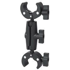 9 Inch Double Super Crab Clamp With 360 Ball Arm Black Camera Mount