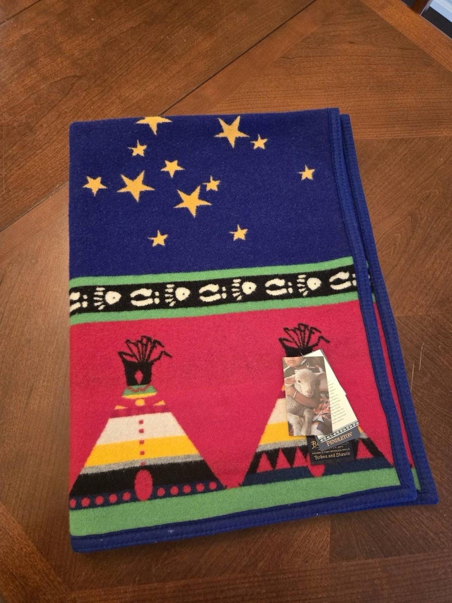Pendleton Beaver State Chiefs Road Blanket 32x44 Vintage | eBay